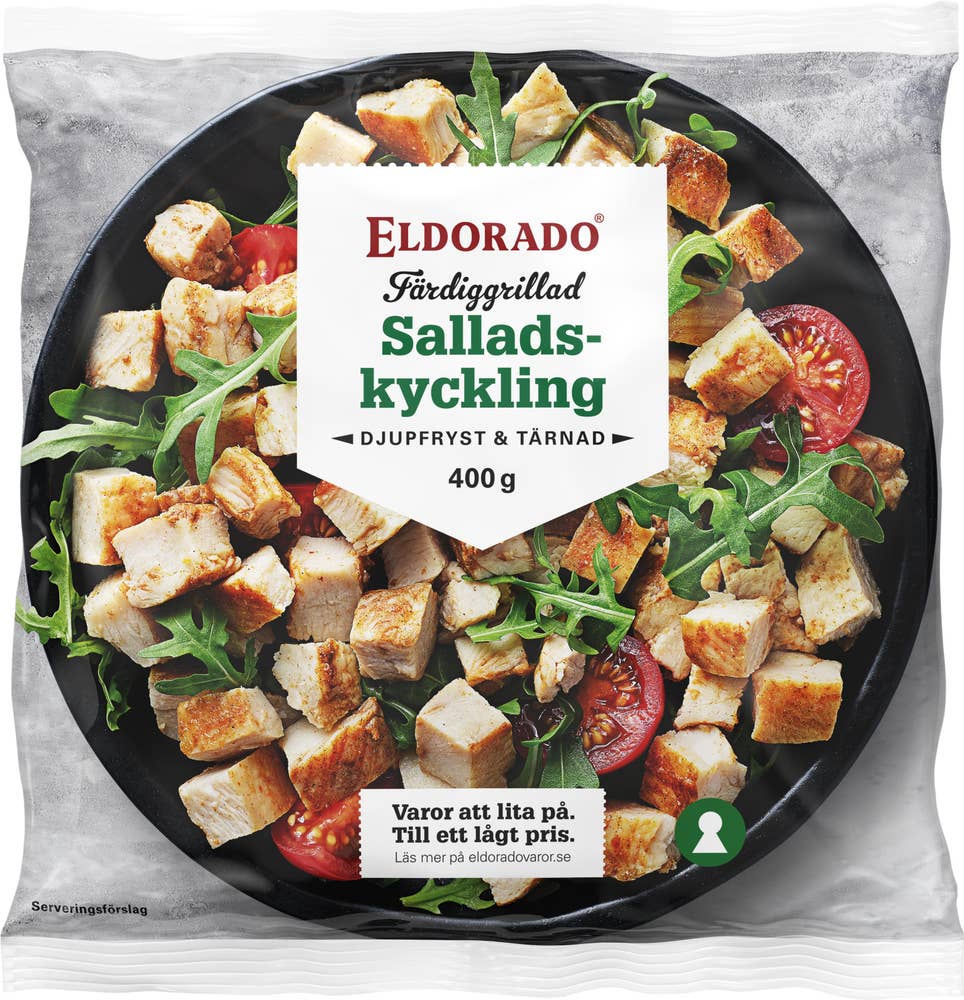 Eldorado Färdiggrillad Salladskyckling Fryst