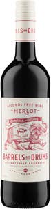 Barrels and Drums Rött Vin Merlot Alkoholfritt
