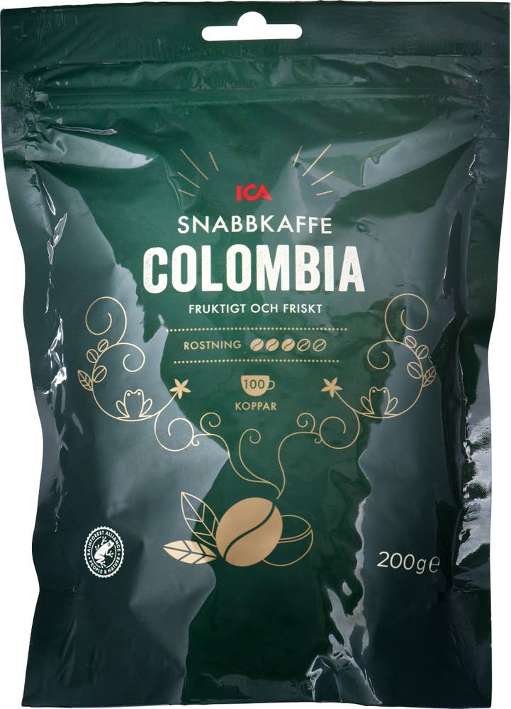 Ej sorterad Snabbkaffe Colombia ref Ica
