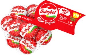 Mini Babybel Original Mild Ost 23% 10-p