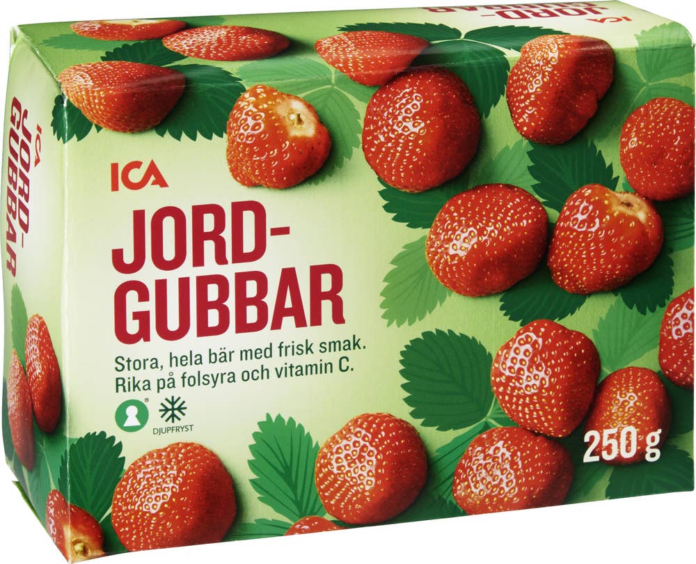 Ej sorterad Frysta Jordgubbar Ica