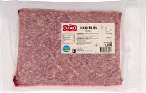 Scan Blandfärs 18% Vakuumförpackad