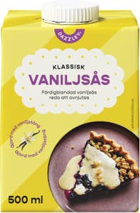 Dazzley Vaniljsås 4,5% med äkta vanilj