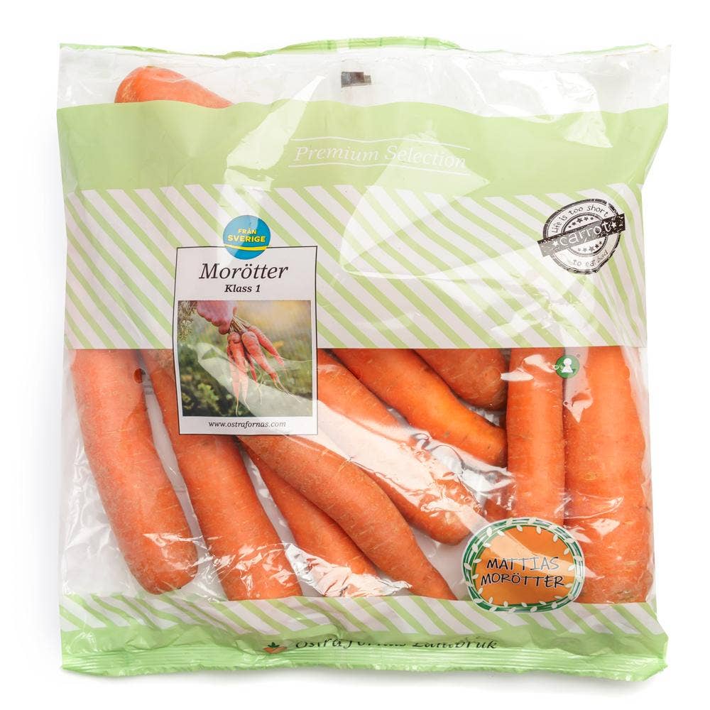 Morötter 2kg Klass1 Sverige