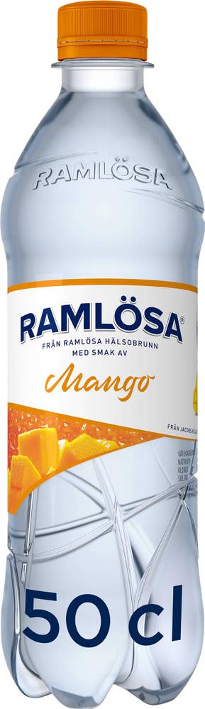 Ej sorterad Vatten Kolsyrat Mango Ramlösa
