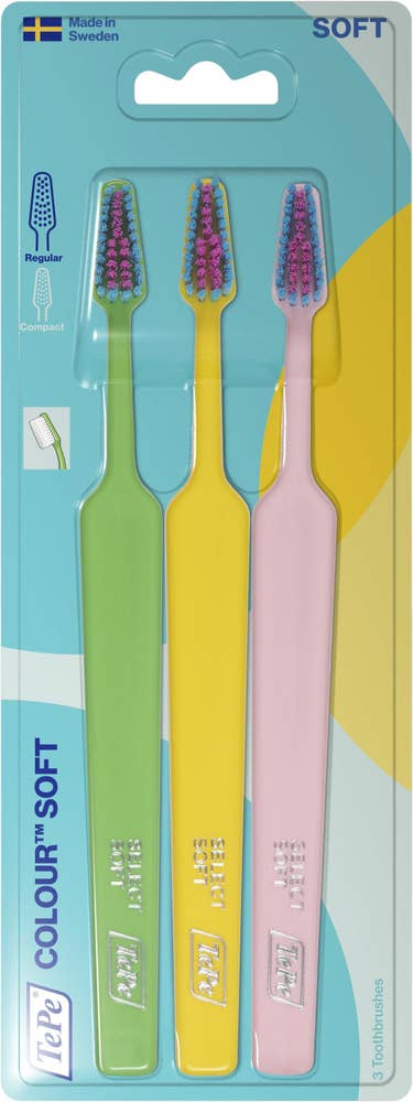 TePe Tandorste Colour Soft 3-p Tepe