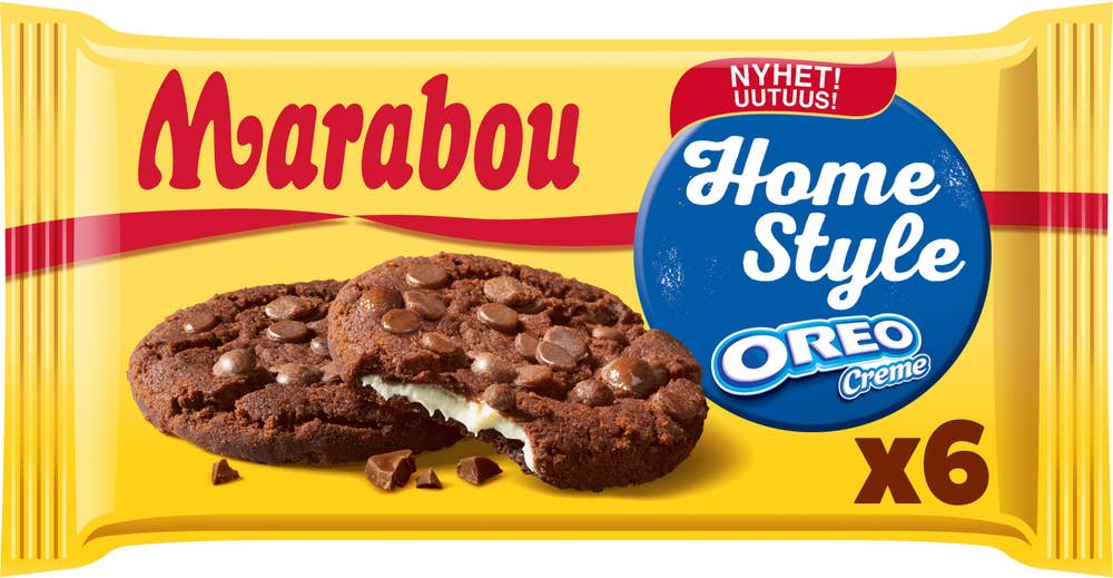 Marabou Homestyle Cookies Oreo Creme
