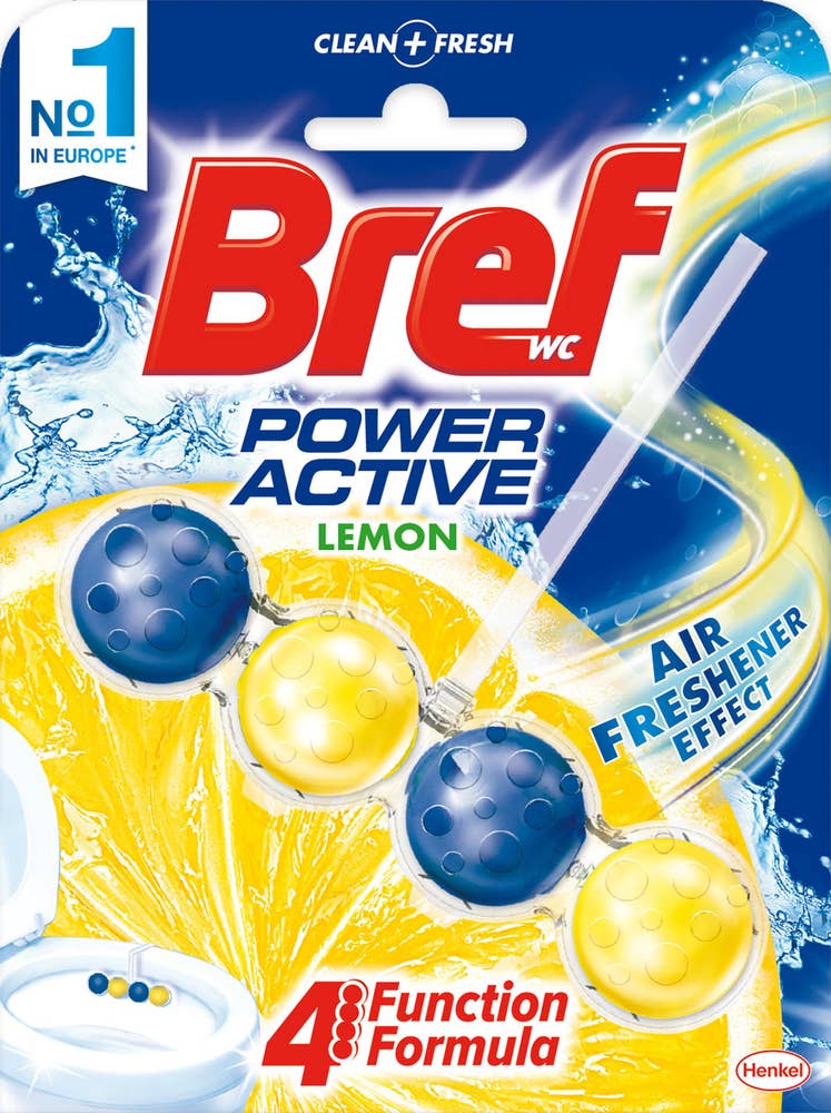 WC Bref Power Active Lemon 1-p WC Bref