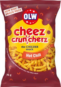 OLW Cheez Cruncherz Hot Chili