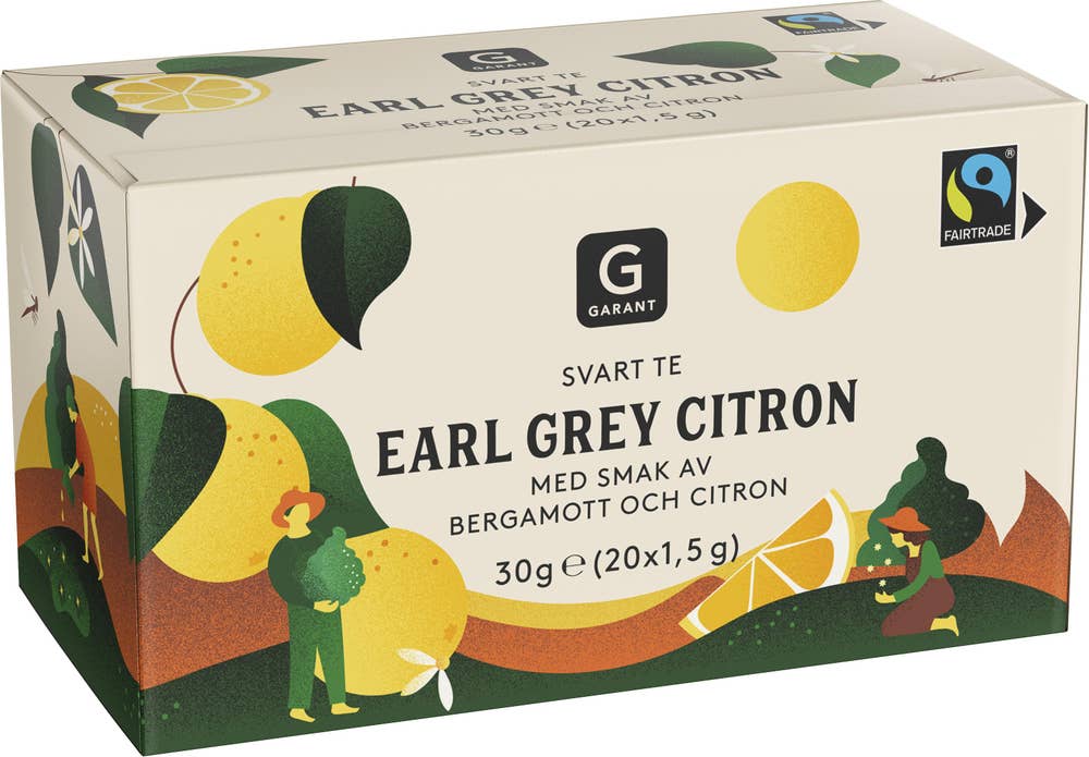 Garant Te Earl Grey Citron Fairtrade