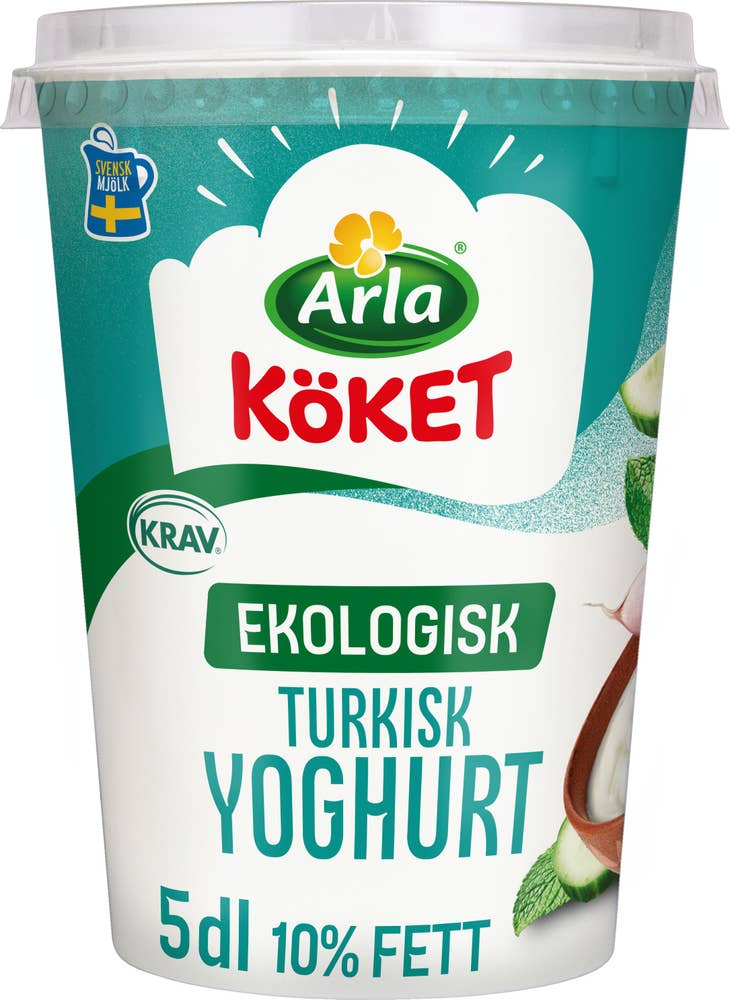Arla Köket® Matyoghurt Turkisk 10% EKO/KRAV