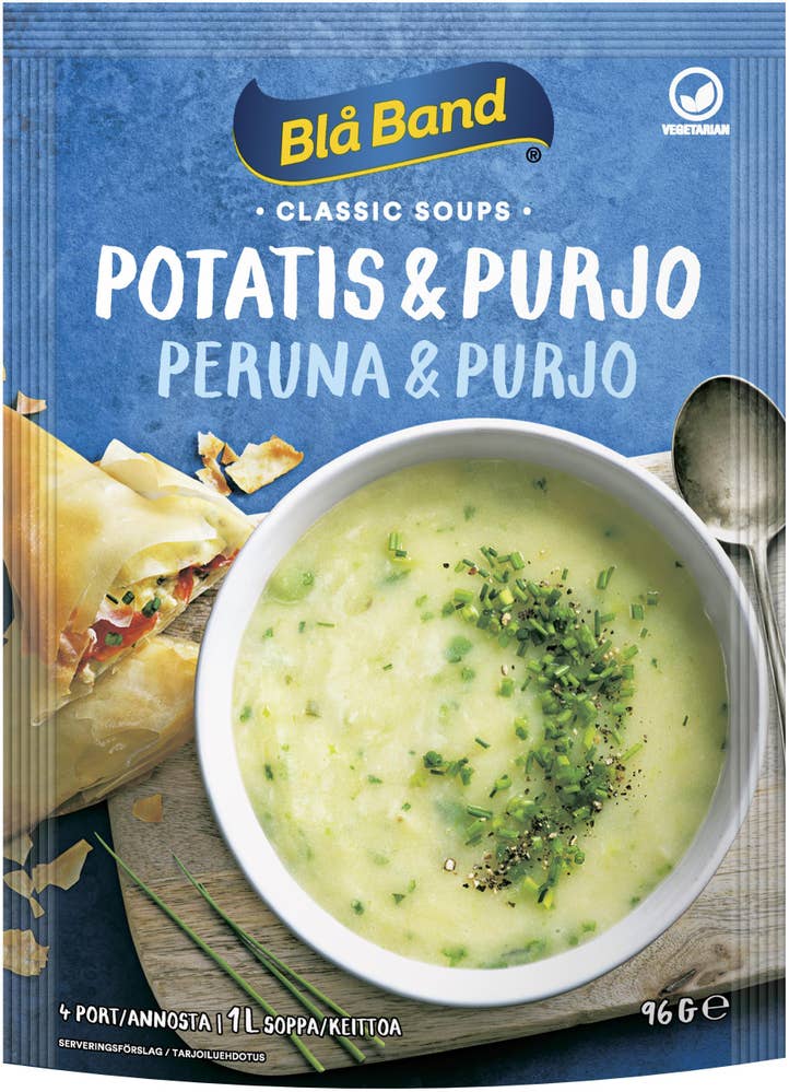 Blå Band Soppa Potatis & Purjo 1L Blå Band