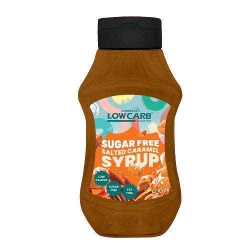 Low Carb Salted Caramel Syrup Sockerfri