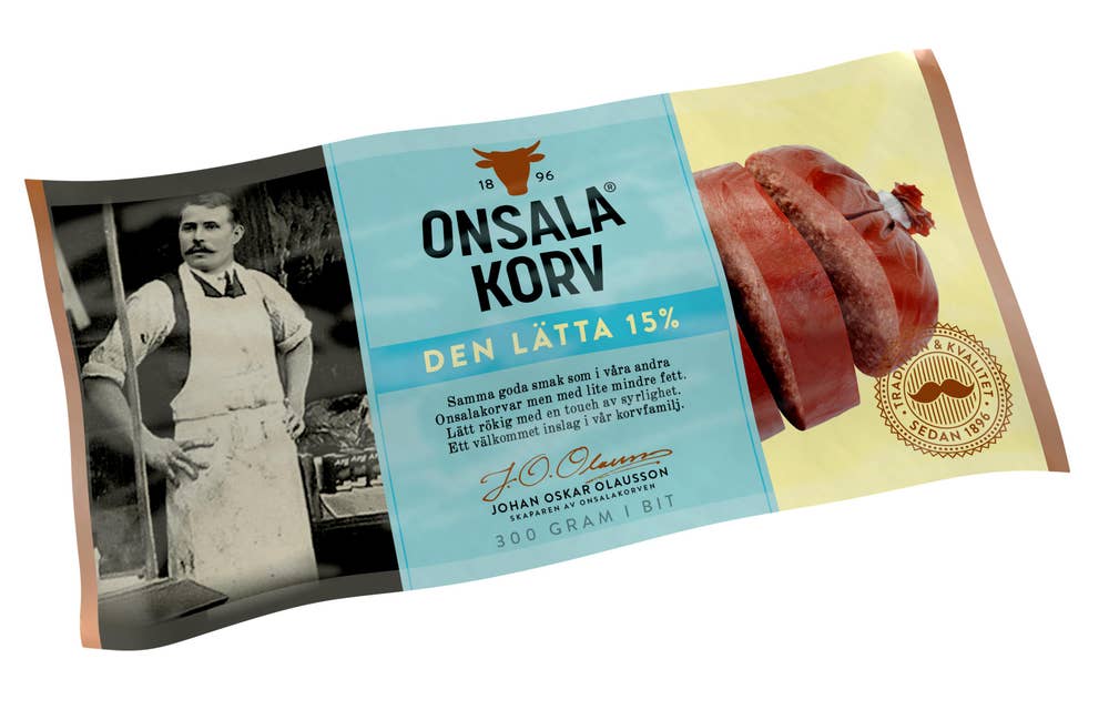 Ej sorterad Onsalakorv Lätt Onsala