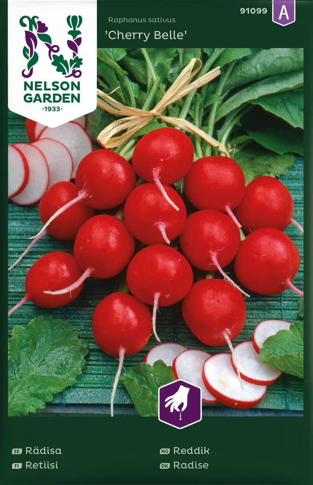 Nelson Garden Rädisa ‘Cherry Belle’ Sverige