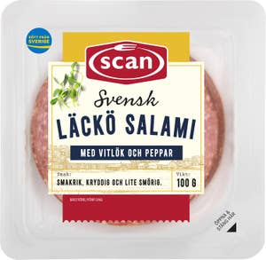 Scan Läckösalami Skivad