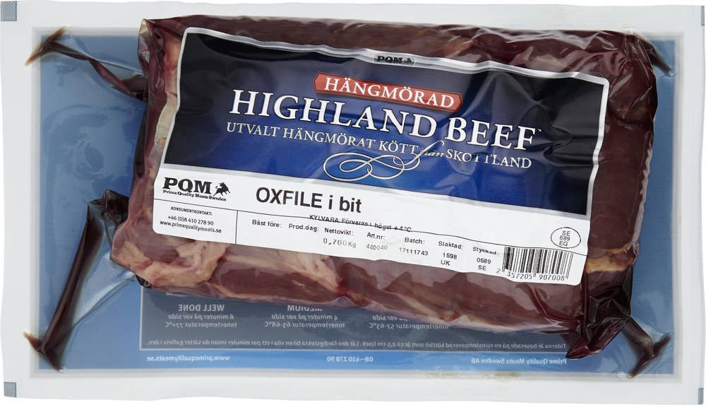 Highland Beef Oxfilé i Bit
