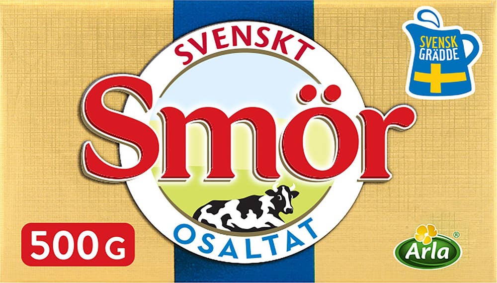 Svenskt Smör från Arla Smör Osaltat 82%