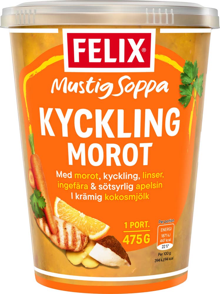 Felix Kyckling och Morotssoppa