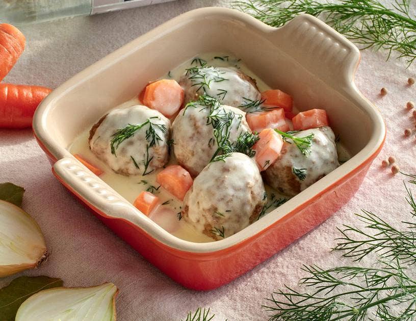 Backup Kalvfärsbullar i Sötsur Dillsås 2-3 Port Fryst