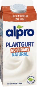 Alpro Plantgurt Naturell Utan Socker