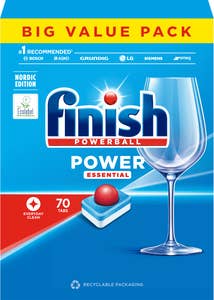 Finish Maskindisktabletter Power Essential Storpack