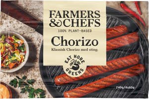 Farmers & Chefs Chorizo Växtbaserad Fryst