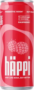 hÄppi Prebiotisk Läsk Hallon Utan Tillsatt Socker