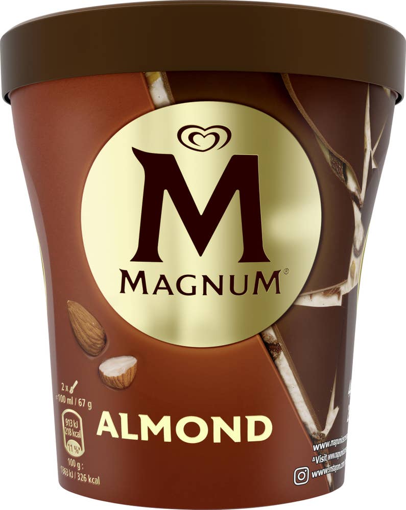 Magnum Glass Almond