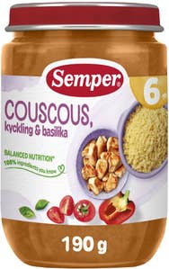 Semper Couscous, Kyckling & Basilika 6M