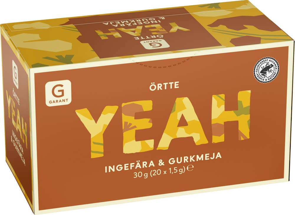 Garant Örtte Ingefära & Gurkmeja