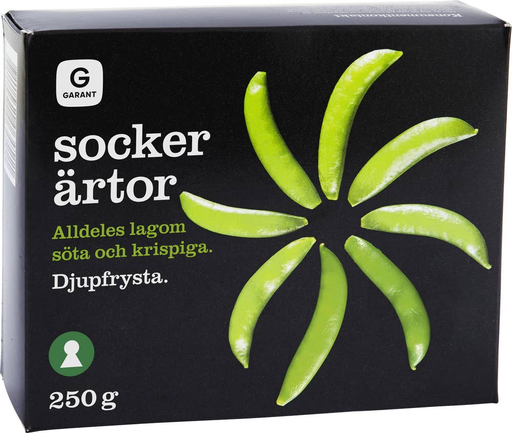 Garant Sugar Snap Fryst 250g