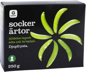 Garant Sugar Snap Fryst 250g