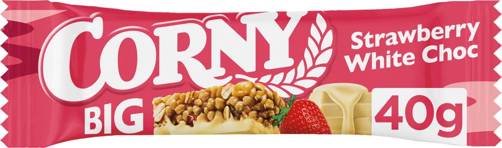 Corny Müslibar Big Strawberry White Chocolate