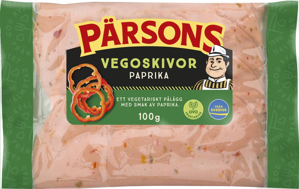 Vegoskivor Paprika