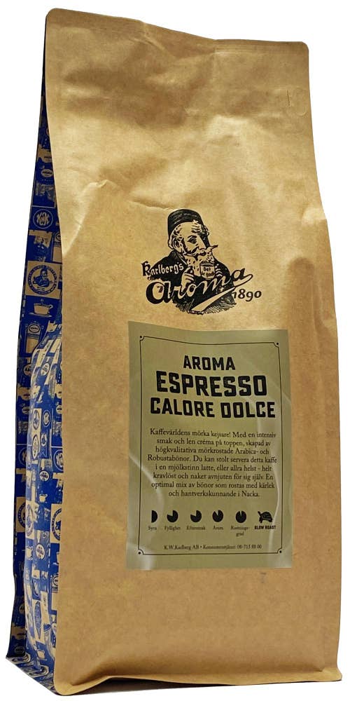 Karlbergs Kafferosteri Espresso Calore Dolce Mörkrost