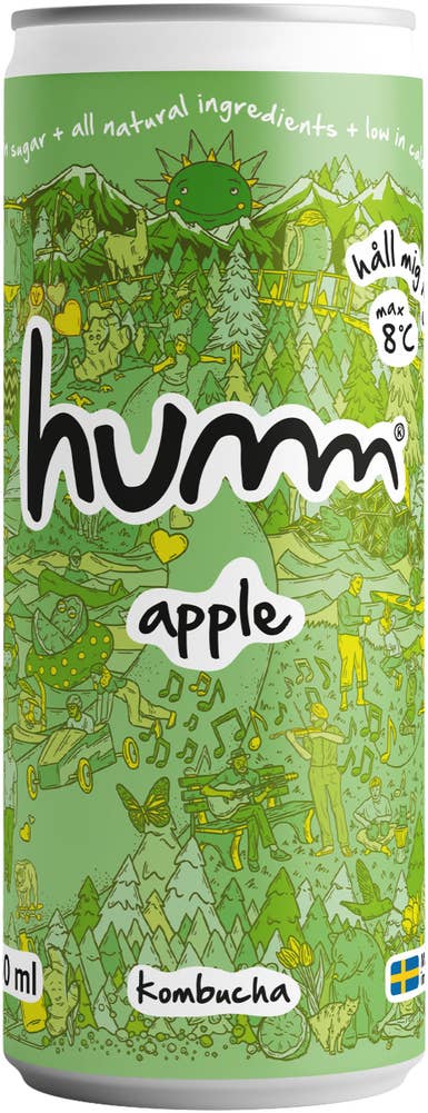 Humm Kombucha Äpple 0,5%