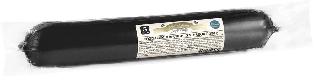 Cognacsmedwurst Enrisrökt