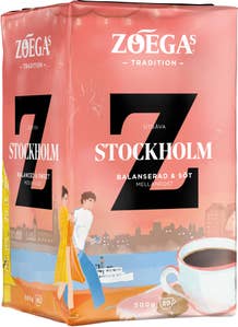 ZOÉGAS Stockholm Bryggkaffe Mellanrost