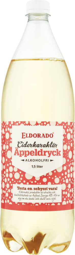 Eldorado Äppeldryck Ciderkaraktär Alkoholfri 1,5L