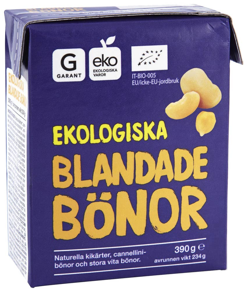 Garant Eko Blandade Bönor EKO