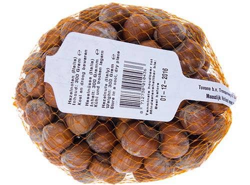 Hasselnötter med skal Klass1 Italien