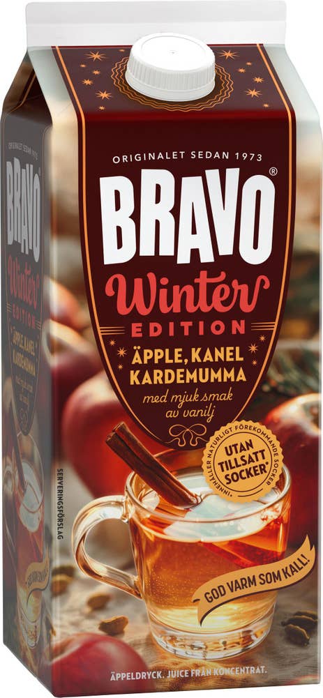 Bravo Juice Äpple, Kanel och Kardemumma