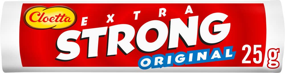 Cloetta Halstabletter Extra Strong Original