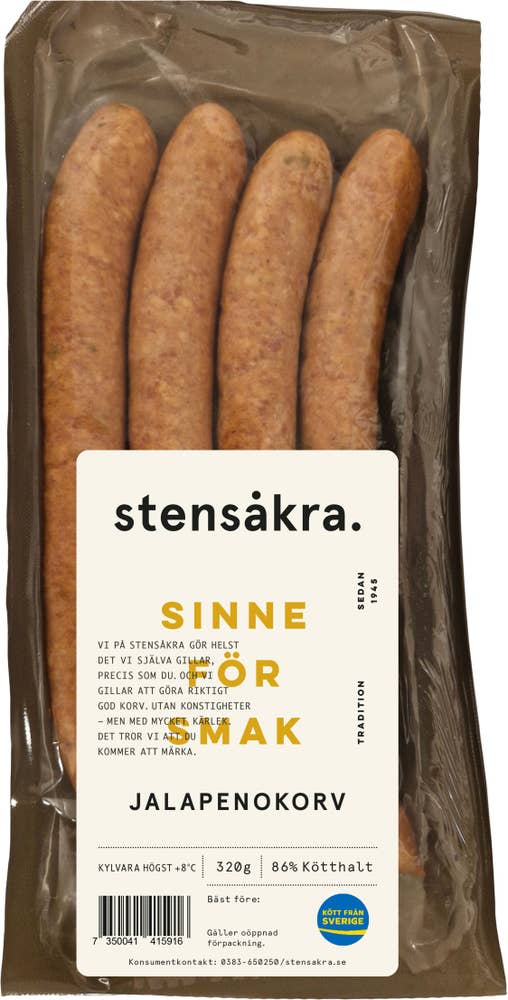 Stensåkra Jalapenokorv