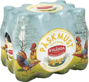 Nygårda Påskmust Sockerfri 12x33cl