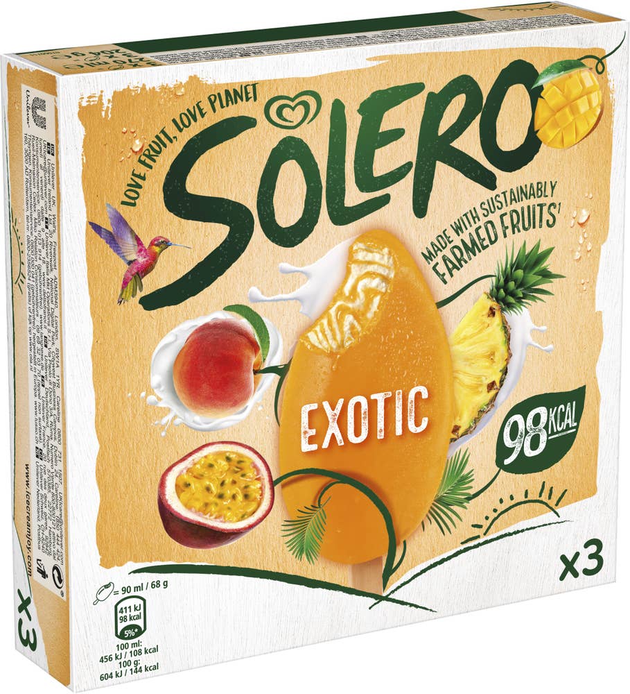 Solero Glasspinnar Solero Exotic