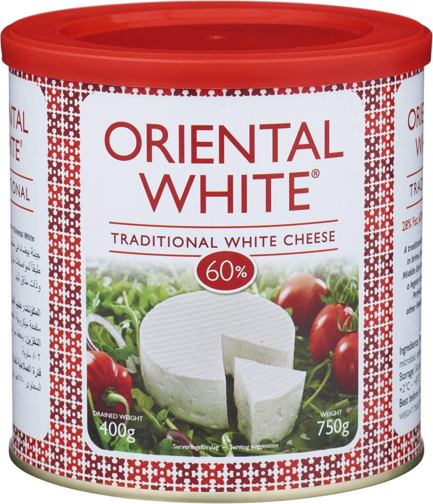 Oriental White Vitost Traditional 60% 400g Oriental White