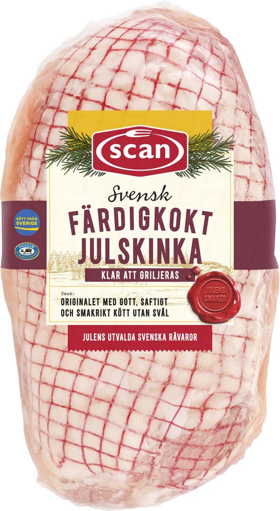 Scan Svensk Färdigkokt Julskinka Liten