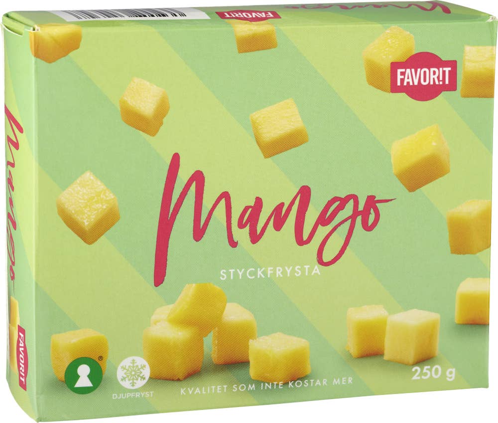 Favorit Mango Fryst Favorit